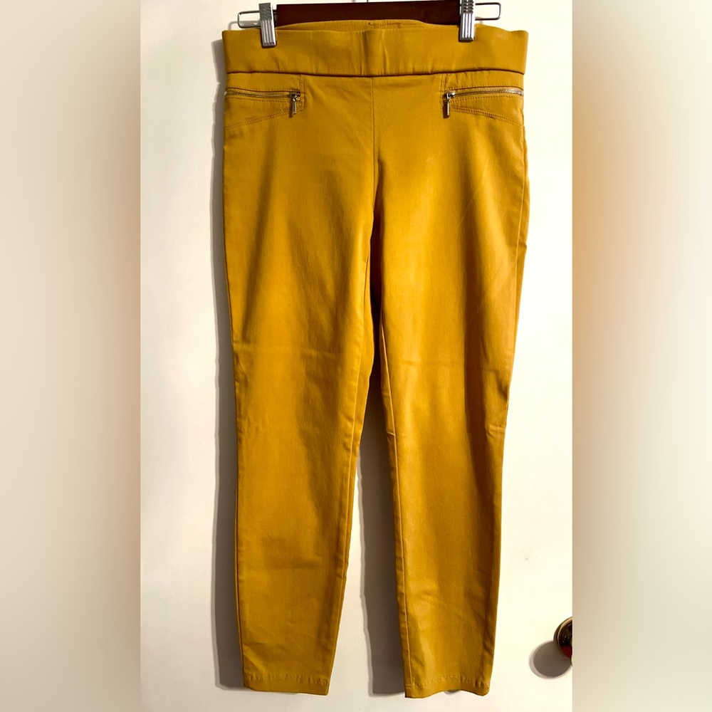 Dalia Mustard Yellow‎ Trousers-Size 6